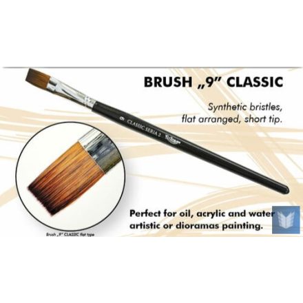 Brush - Flat High Quality Classic Series „2”  Size 9