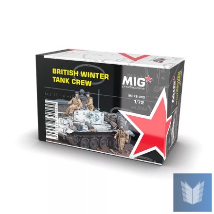 Resins - BRITISH WINTER TANK CREW 1:72