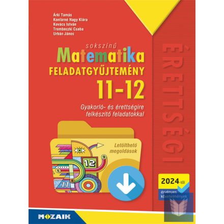 Sokszínű matematika 11-12. feladatgyűjtemény (2024-től érv. köv.) ÚJ