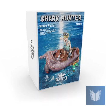 Fantasy Figures - SHARK HUNTER RESIN FIGURE (90 mm scale)