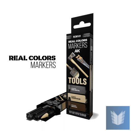 TOOLS - SET 3 REAL COLORS MARKERS