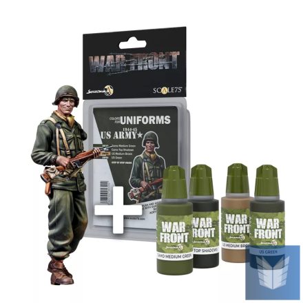 PACK US LIEUTENANT + US ARMY 1944-1945 PAINT SET