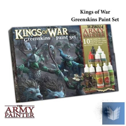 Warpaints Kings of War Greenskins paint set